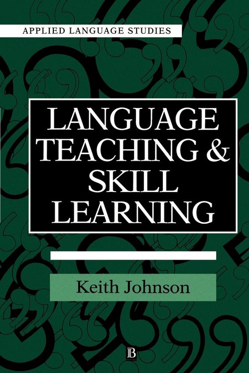 Produktbild: Language Teaching and Skill Learning