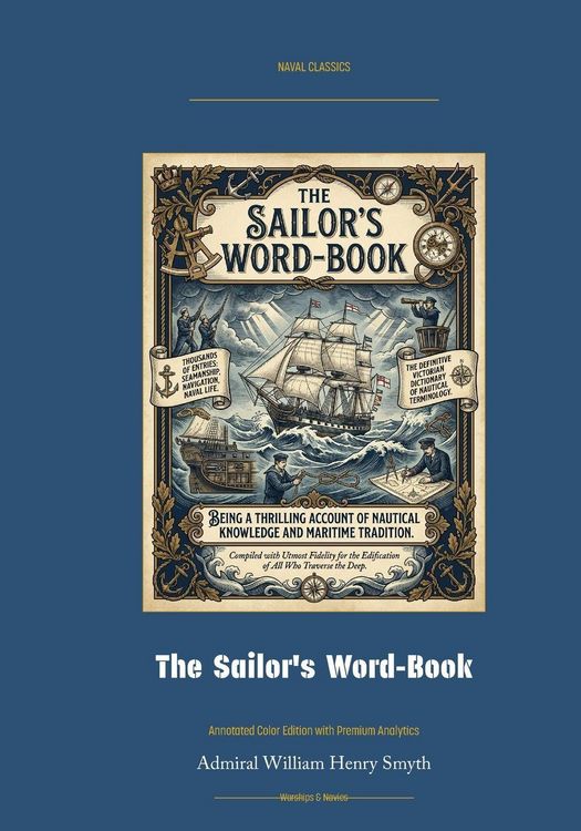 Produktbild: The Sailor's Word-Book - An Alphabetical Digest of Nautical Terms