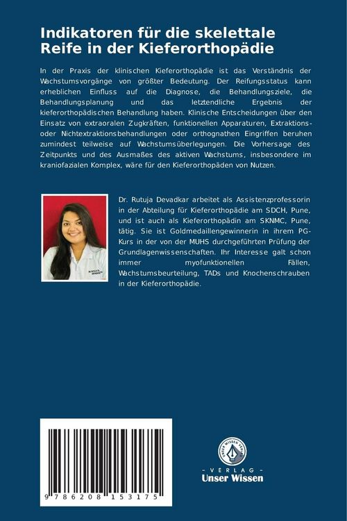 Produktbild: Indikatoren f&uuml;r die skelettale Reife in der Kieferorthop&auml;die