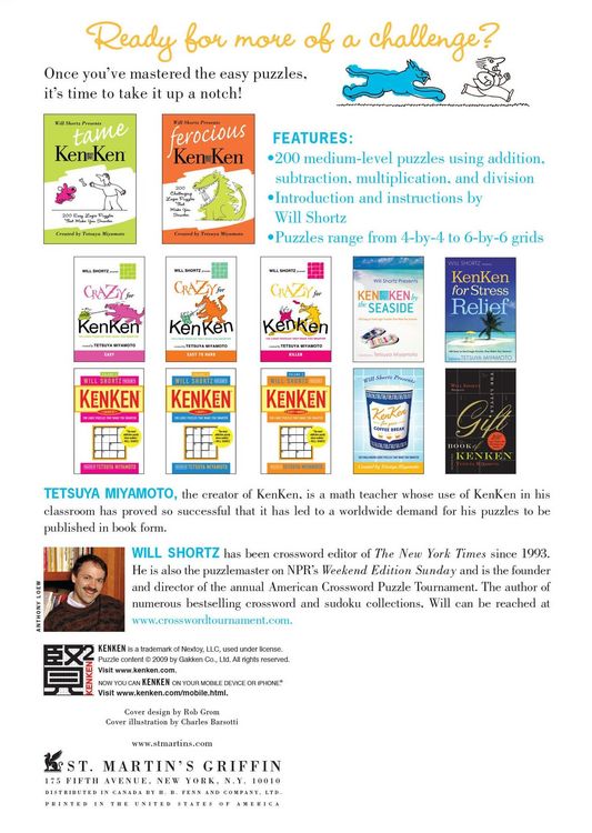 Produktbild: Will Shortz Presents Wild KenKen