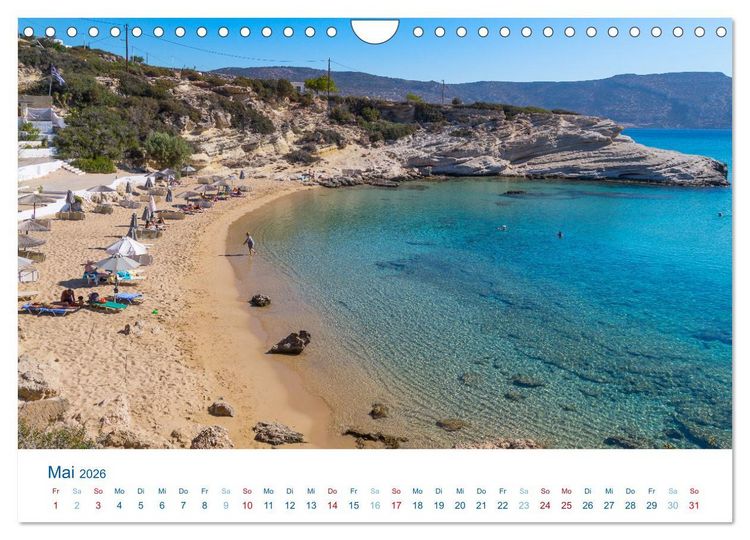 Produktbild: Karpathos - Malerische Insel in der &Auml;g&auml;is (Wandkalender 2026 DIN A4 quer), CALVENDO Monatskalender