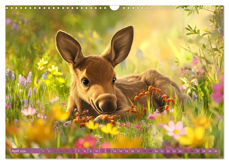 Produktbild: Emil und die Wunder der Natur (Wandkalender 2026 DIN A3 quer), CALVENDO Monatskalender