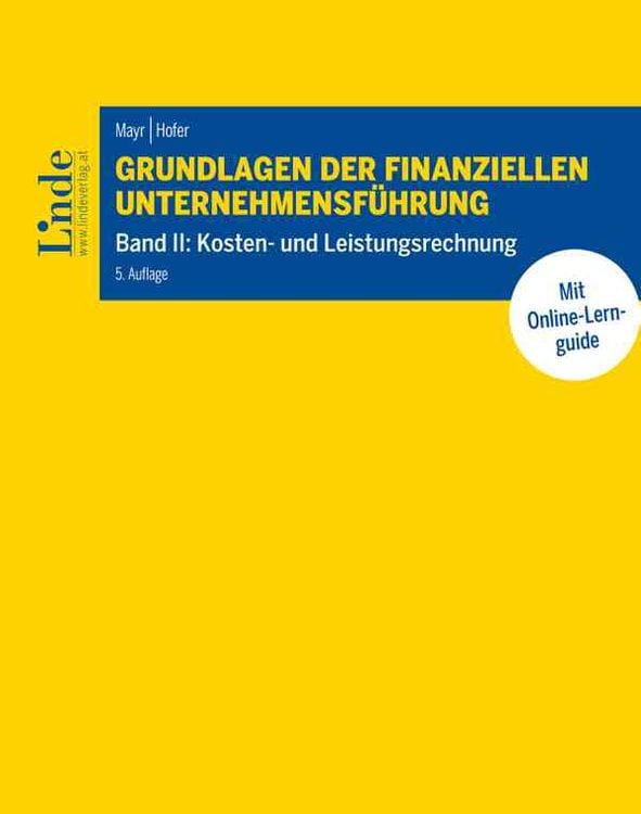 Produktbild: Grundlagen der finanziellen Unternehmensführung, Band II