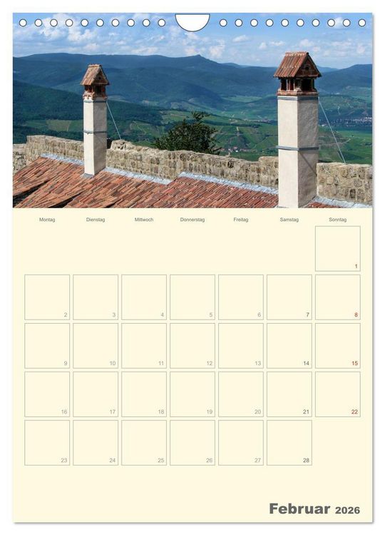 Produktbild: Unterwegs im Elsass &ndash; Terminplaner (Wandkalender 2026 DIN A4 hoch), CALVENDO Monatskalender
