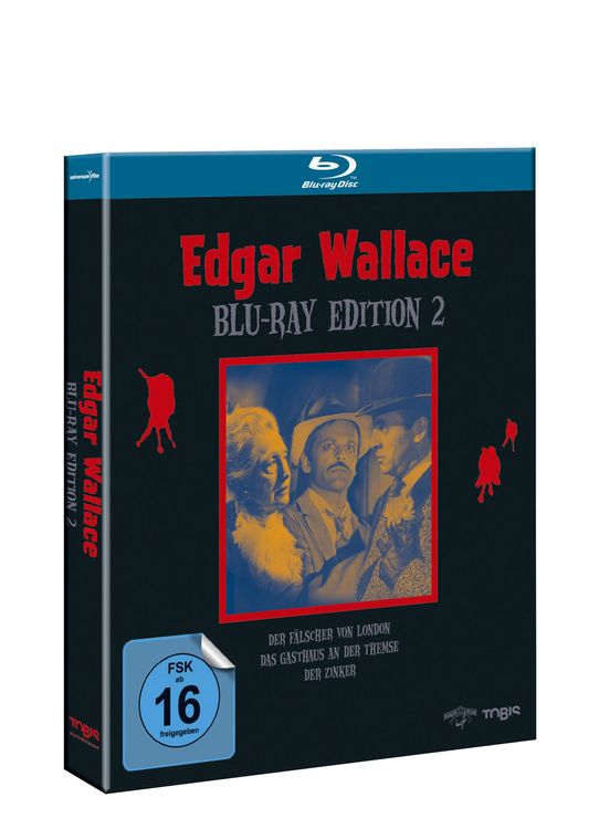 Produktbild: Edgar Wallace Edition 2 [3 BRs] (Blu-ray Box mit Logo)