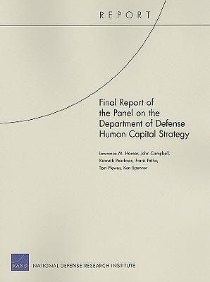 Produktbild: Final Report of the Panel on the Department of Defense Human Capital Strategy