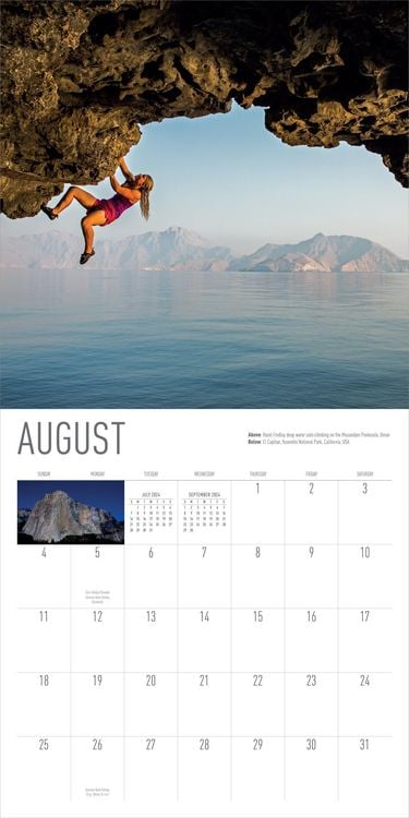 Produktbild: Jimmy Chin Peak Moments Wall Calendar 2024