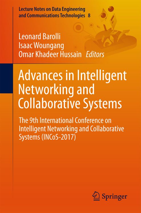 Produktbild: Advances in Intelligent Networking and Collaborative Systems