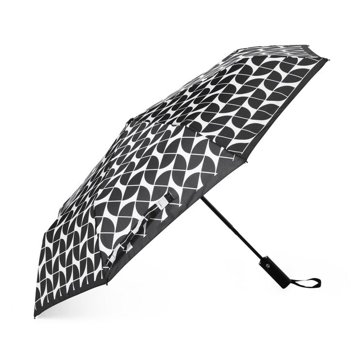Produktbild: Regenschirm Geometric black "Sharp & Strong"