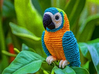 Produktbild: CALVENDO Puzzle Ara | 1000 Teile Lege-Gr&ouml;&szlig;e 64x48cm Foto-Puzzle f&uuml;r gl&uuml;ckliche Stunden
