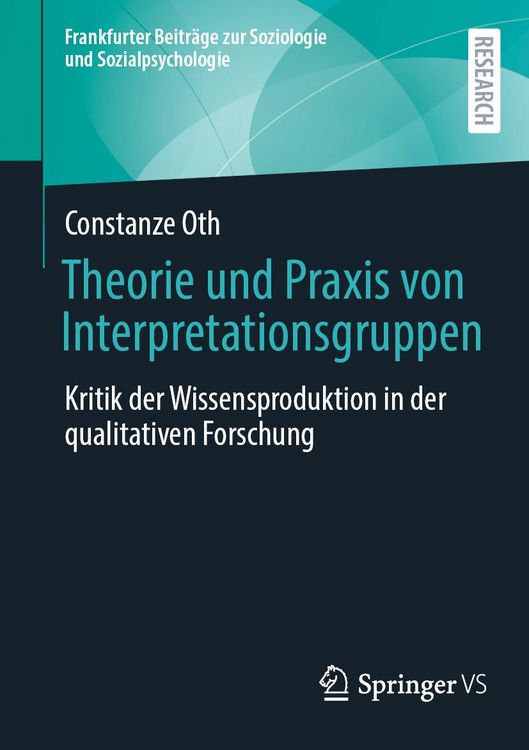 Produktbild: Theorie und Praxis von Interpretationsgruppen