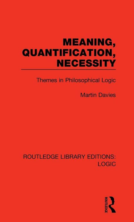 Produktbild: Meaning, Quantification, Necessity
