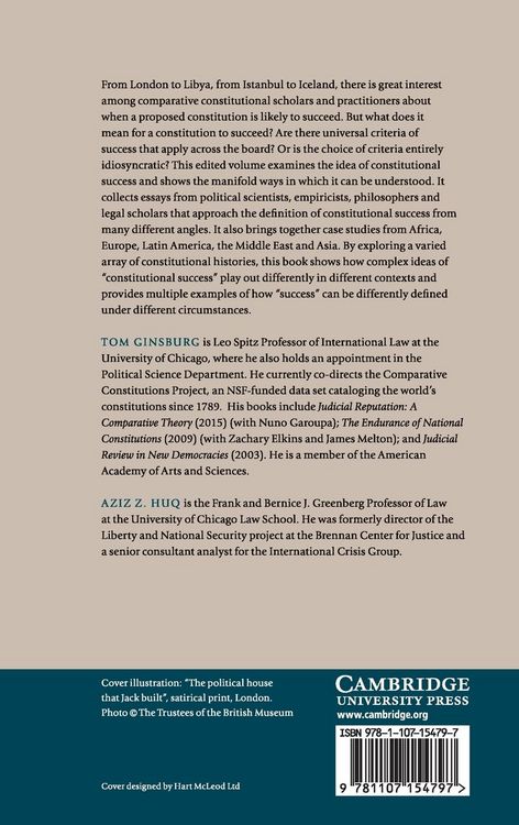Produktbild: Assessing Constitutional Performance