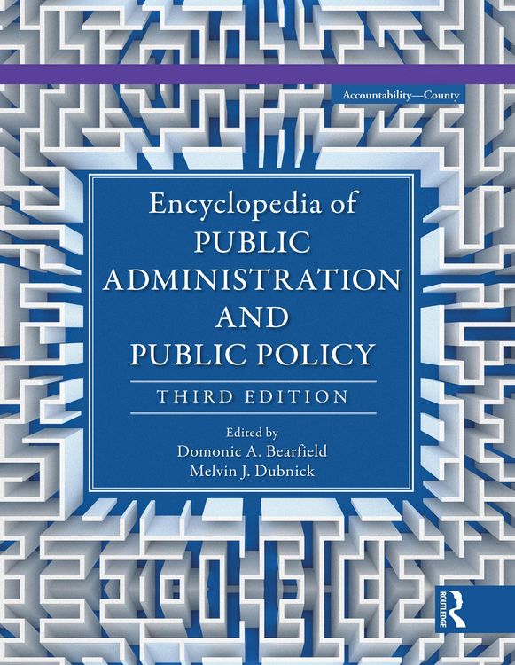 Produktbild: Encyclopedia of Public Administration and Public Policy - 5 Volume Set