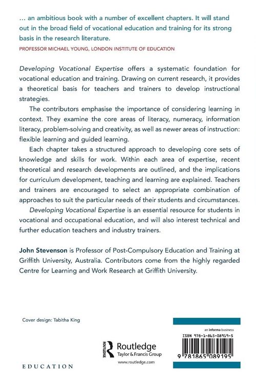 Produktbild: Developing Vocational Expertise