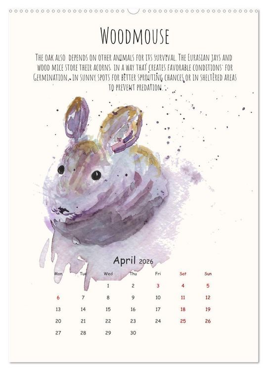 Produktbild: Symbiosis, the story of collaborations in nature (Wall Calendar 2026 DIN A2 portrait), CALVENDO 12 Month Wall Calendar