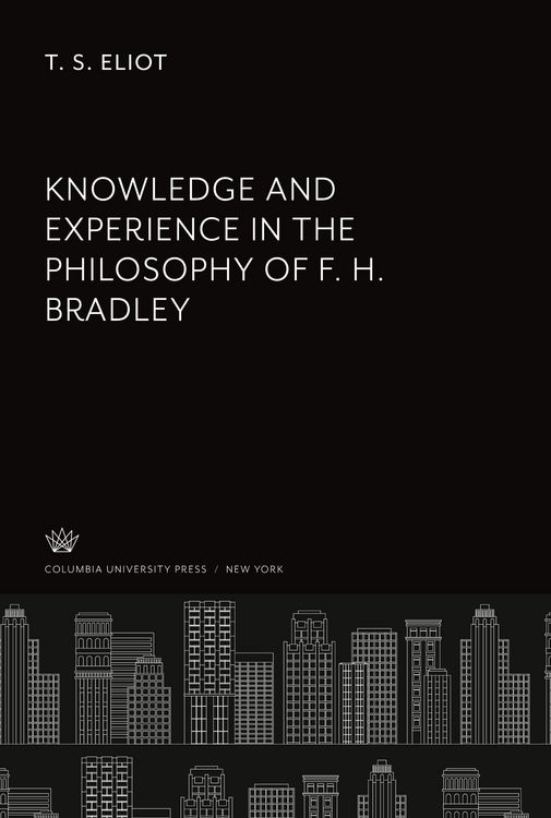 Produktbild: Knowledge and Experience in the Philosophy of F. H. Bradley
