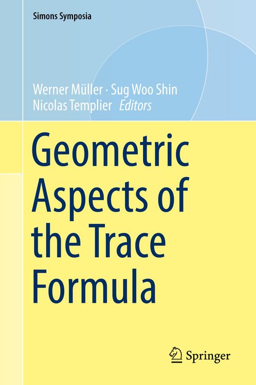 Produktbild: Geometric Aspects of the Trace Formula