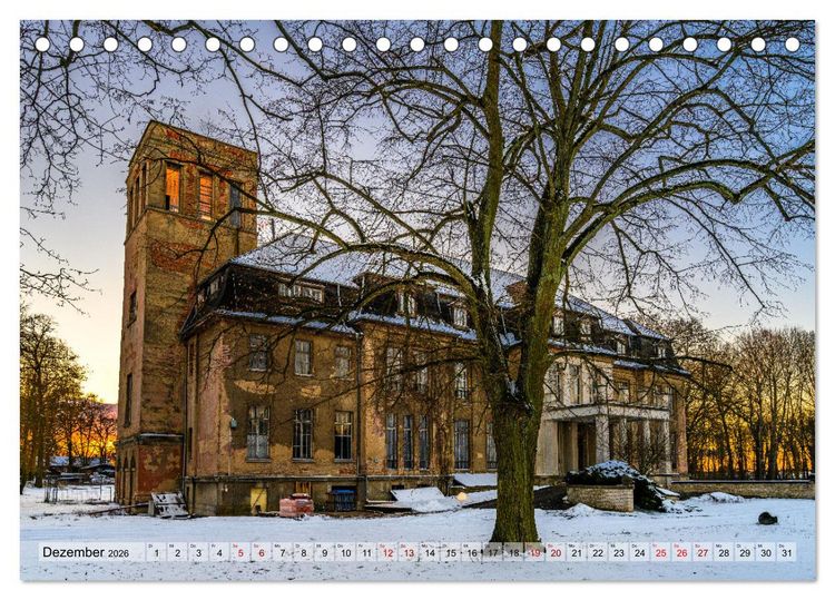 Produktbild: B&ouml;rnicke - Historisches Angerdorf im Barnim (Tischkalender 2026 DIN A5 quer), CALVENDO Monatskalender