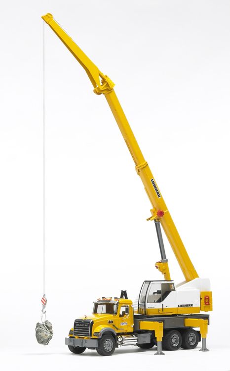 Produktbild: BRUDER - MACK Granite Liebherr Kran-LKW
