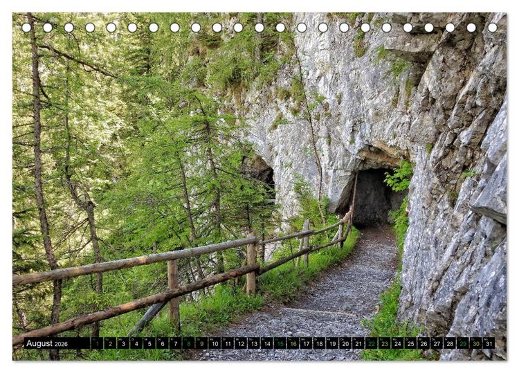 Produktbild: Servus. Landschaften im Tirol (Tischkalender 2026 DIN A5 quer), CALVENDO Monatskalender