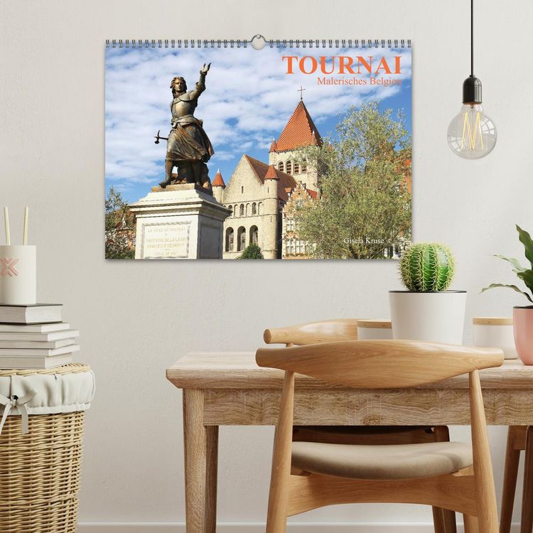 Produktbild: Tournai - Malerisches Belgien (Wandkalender 2026 DIN A3 quer), CALVENDO Monatskalender