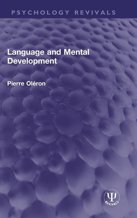Produktbild: Language and Mental Development