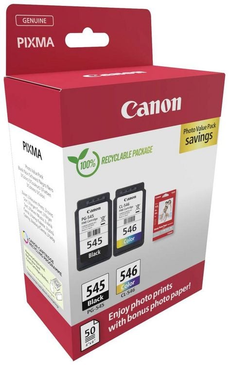 Produktbild: CANON Tintenpatronen/Druckk&ouml;pfe f&uuml;r Inkjetdrucker/Multifunktionsger&auml;te
