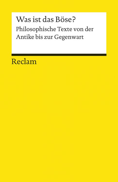 Produktbild: Was ist das B&ouml;se?