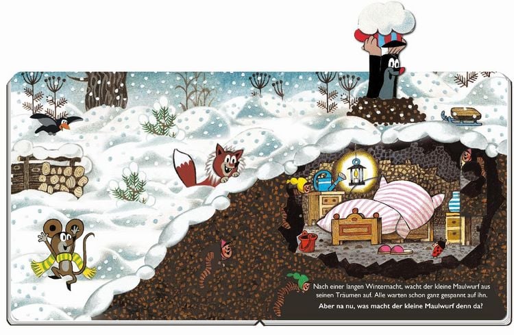 Produktbild: Tr&ouml;tsch Der kleine Maulwurf Mein erstes Winterspielbuch