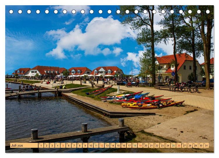 Produktbild: Impressionen Ostseebad Rerik (Tischkalender 2026 DIN A5 quer), CALVENDO Monatskalender