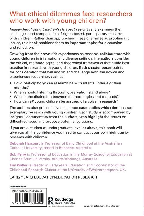 Produktbild: Researching Young Children's Perspectives