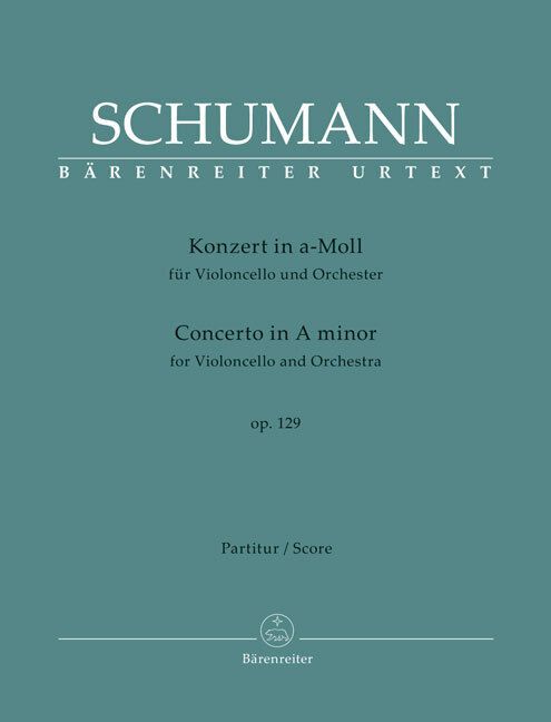 Produktbild: Konzert f&uuml;r Violoncello und Orchester in a-Moll op. 129