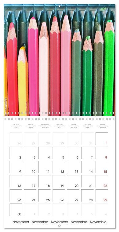 Produktbild: Painting makes you happy - Colourful art material in portrait (Wall Calendar 2026 12 &times; 12 Inch) CALVENDO 12 Month Wall Calendar
