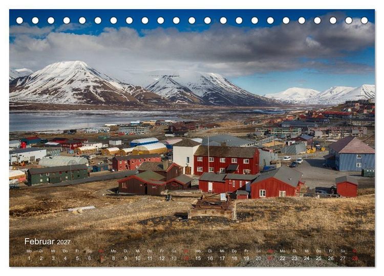 Produktbild: Spitzbergen - Impressionen aus der Arktis (Tischkalender 2027 DIN A5 quer), CALVENDO Monatskalender