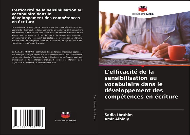 Produktbild: L'efficacit&eacute; de la sensibilisation au vocabulaire dans le d&eacute;veloppement des comp&eacute;tences en &eacute;criture