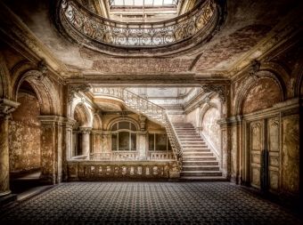 Produktbild: "Palac Krowiarki" - verlassener Palast in Polen (Puzzle)