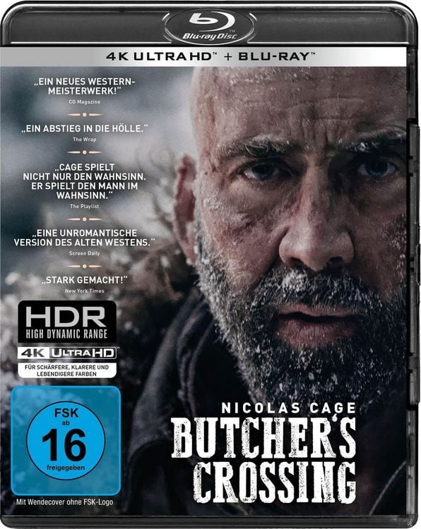 Produktbild: Butcher&acute;s Crossing Ltd. 4K 2-Disc Edition (4K Ultra HD) (+ Blu-ray)