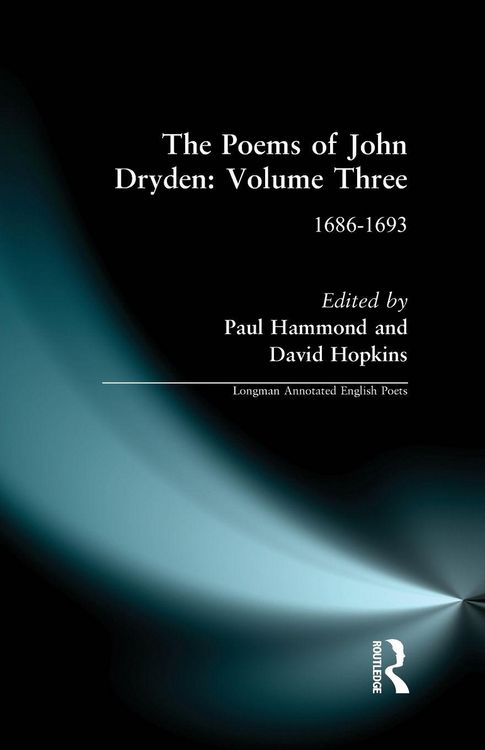 Produktbild: The Poems of John Dryden