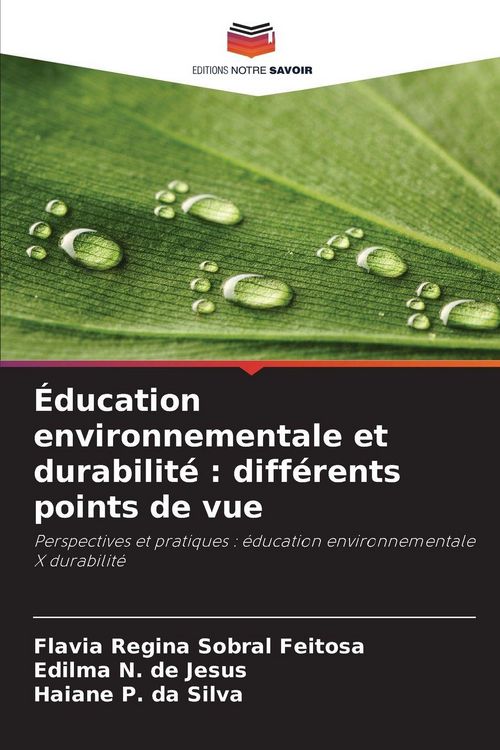 Produktbild: &Eacute;ducation environnementale et durabilit&eacute; : diff&eacute;rents points de vue