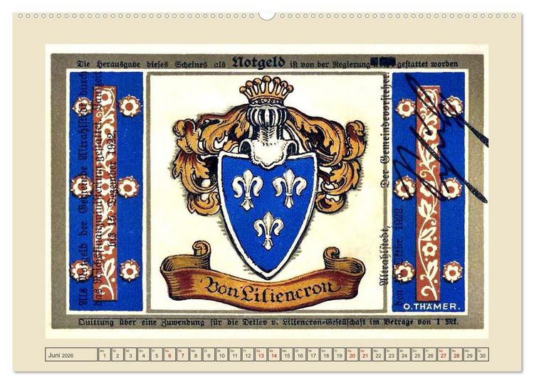 Produktbild: Gru&szlig; aus Alt-Rahlstedt (hochwertiger Premium Wandkalender 2026 DIN A2 quer), Kunstdruck in Hochglanz