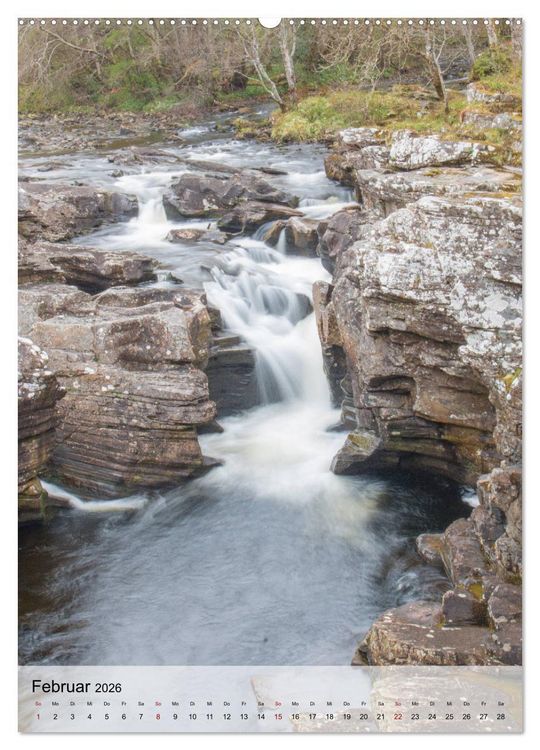 Produktbild: Schottland -Schottische Highlands (hochwertiger Premium Wandkalender 2026 DIN A2 hoch), Kunstdruck in Hochglanz