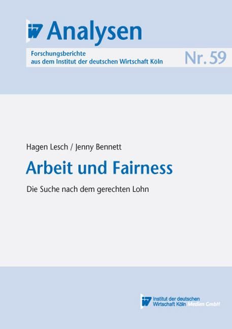 Produktbild: Arbeit und Fairness