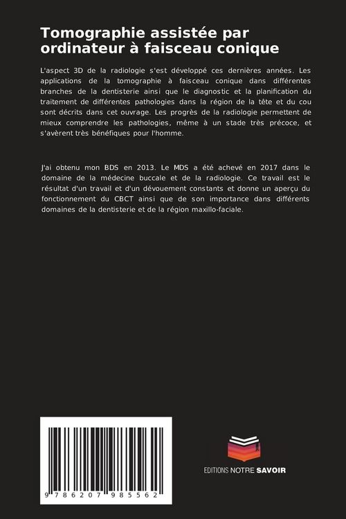 Produktbild: Tomographie assist&eacute;e par ordinateur &agrave; faisceau conique