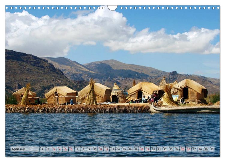 Produktbild: Abenteuer Anden - Peru und Bolivien (Wandkalender 2026 DIN A3 quer), CALVENDO Monatskalender