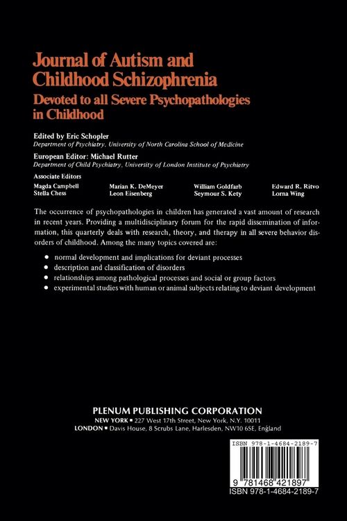 Produktbild: Psychopathology and Child Development