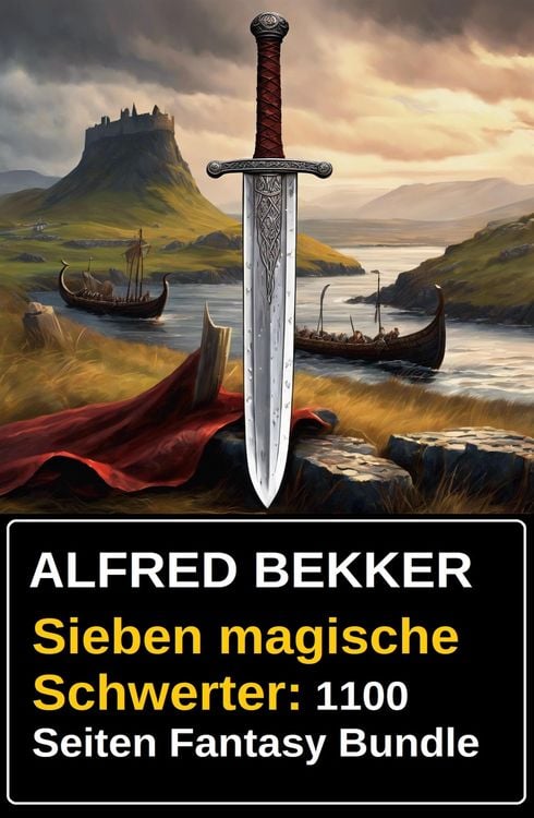 Produktbild: Sieben magische Schwerter: 1100 Seiten Fantasy Bundle