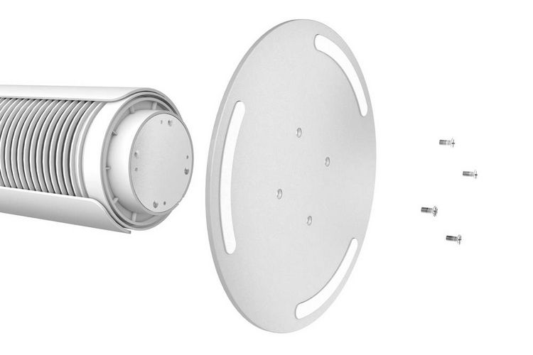 Produktbild: Stadler Form Peter Leatherette Turmventilator 60 W (&Oslash; x H) 24 cm x 110 cm Dimmbar, mit Fernbedienung, Timer, Schwenkbar