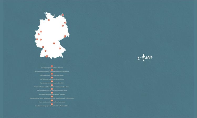 Produktbild: In Deutschland um die Welt