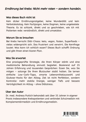 Produktbild: Krebs neu denken: Ern&auml;hrung mit Strategie